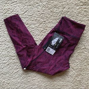 NWT Women's 2xu Mid-Rise Print 7/8 Compression Tights - Compression Leggings
